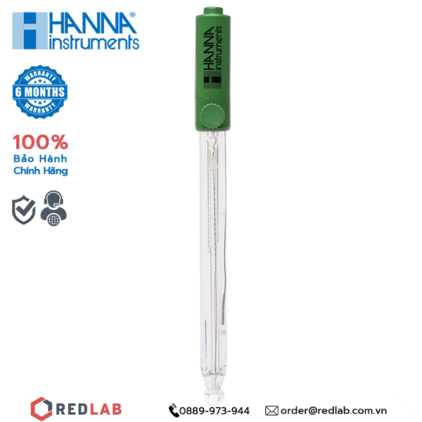 Điện Cực pH Cho Dung Môi Và Hydrocacbon 3.5mm Hanna HI10430, giá tốt, có VAT
