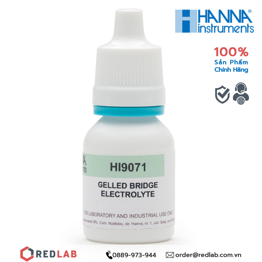 Dung dịch châm thân điện cực (13mL) Hanna HI9071, giá tốt, có VAT