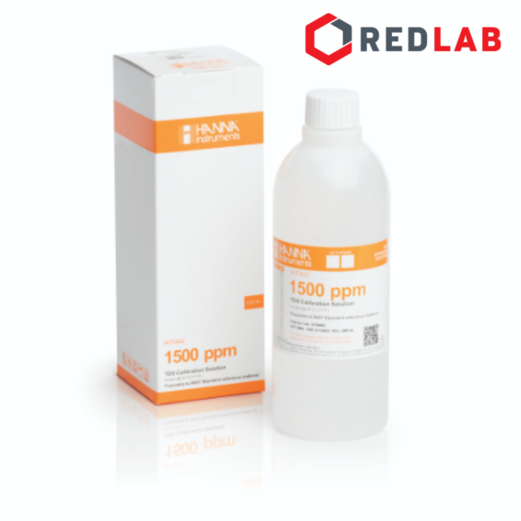 Dung Dịch Hiệu Chuẩn Độ Dẫn 12880 µS/cm, Chai 1 Lít Hanna HI7030/1L, giá tốt, có VAT