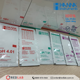  Dung dịch hiệu chuẩn pH 4.01 7.01 10.01 dạng gói 20mL Hanna HI70004 HI70007 HI70010 