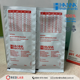  Dung dịch hiệu chuẩn pH 4.01 7.01 10.01 dạng gói 20mL Hanna HI70004 HI70007 HI70010 