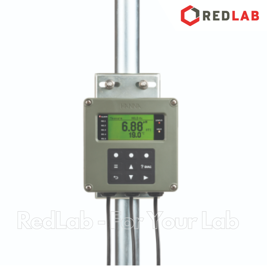 Màn Hình Kiểm Soát pH, ORP, EC, DO Đồng Thời Hanna HI510, giá tốt, có VAT