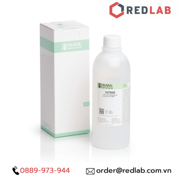 Dung Dịch ISA Cho Điện Cực ISE Đo Độ Mặn Cao Hanna HI7090L, có VAT