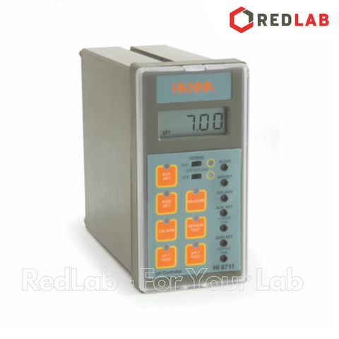 Bộ Kiểm Soát pH 2 điểm – ngõ ra analog 4 - 20mA Hanna HI8711, giá tốt, có VAT