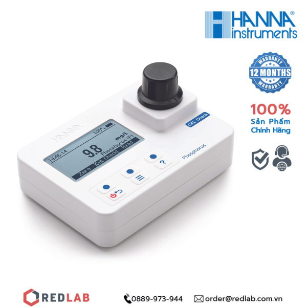 Máy đo Photphat trong nước sạch để bàn Hanna HI97706, giá tốt, có VAT