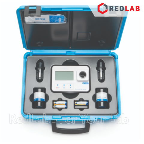Combo Máy Quang Đo Amoni Thang Cao Kèm Dung Dịch Chuẩn CAL Check™ Hanna HI97733C, giá tốt, có VAT