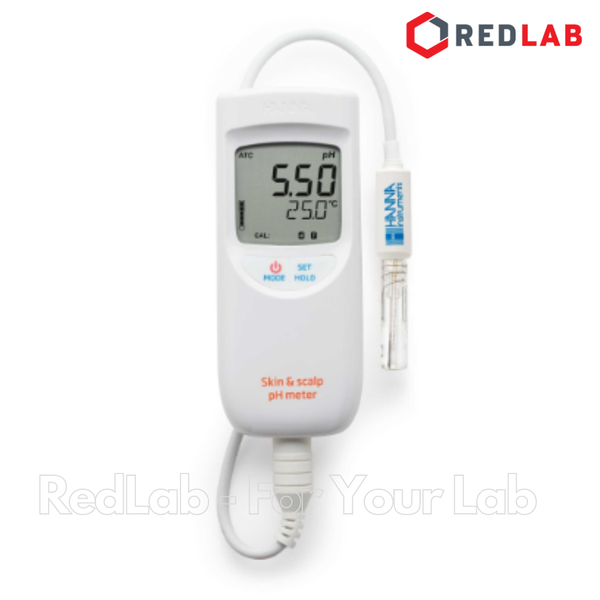 Máy Đo pH/Nhiệt Độ Trên Bề Mặt Da Người Và Da Đầu Hanna HI99181, giá tốt, có VAT