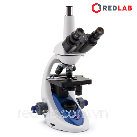 Kính hiển vi quang học 3 mắt OPTIKA - Ý B-193PL, Vật kính N-PAN  4x 10x 40x 100x (dầu/nước), X-LED 3W, có VAT - redlab