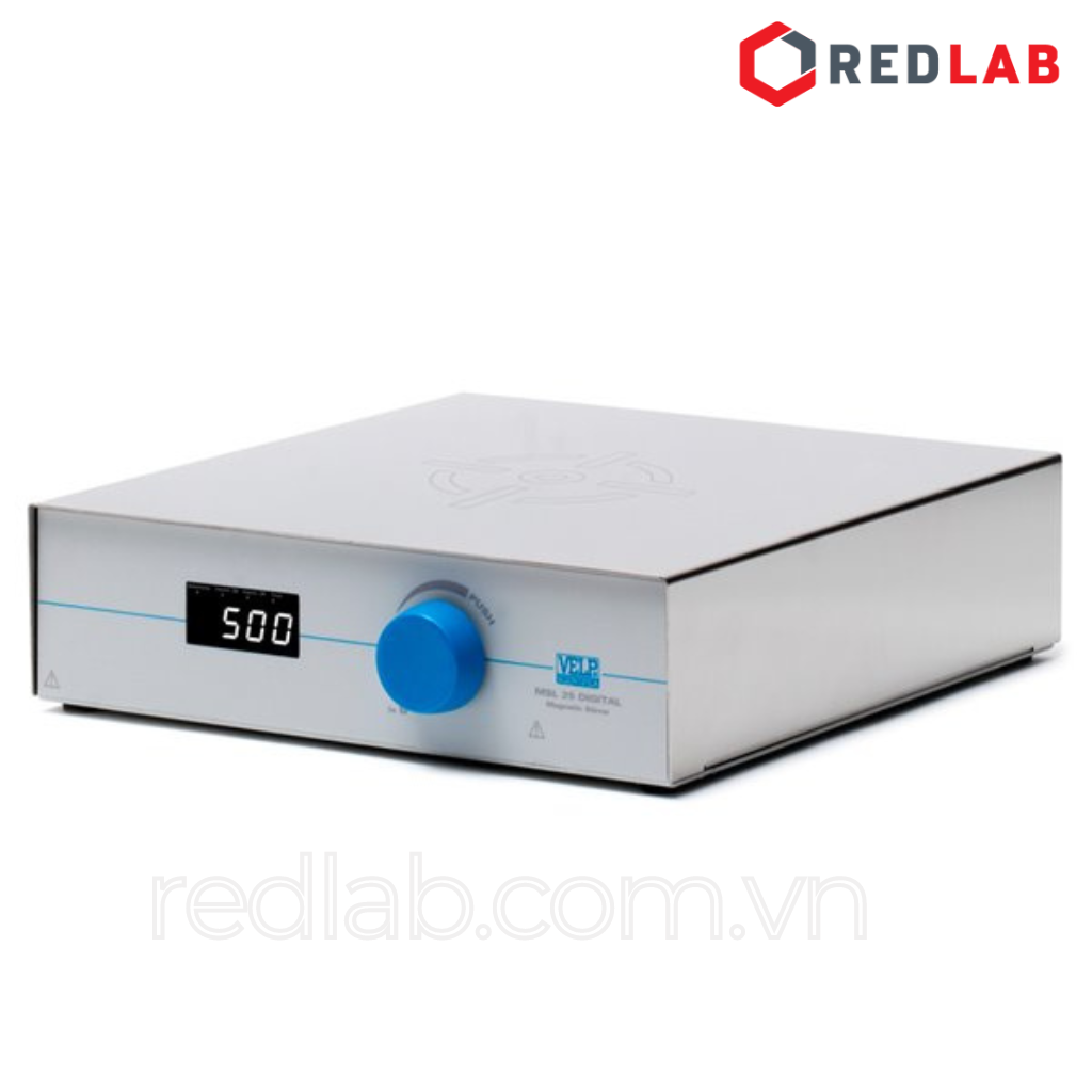 Máy khuấy từ dung tích lớn MSL 25 Digital (F203A0511) hãng VELP – Ý, max 1500 vòng/phút 25 lít (H2O), có VAT