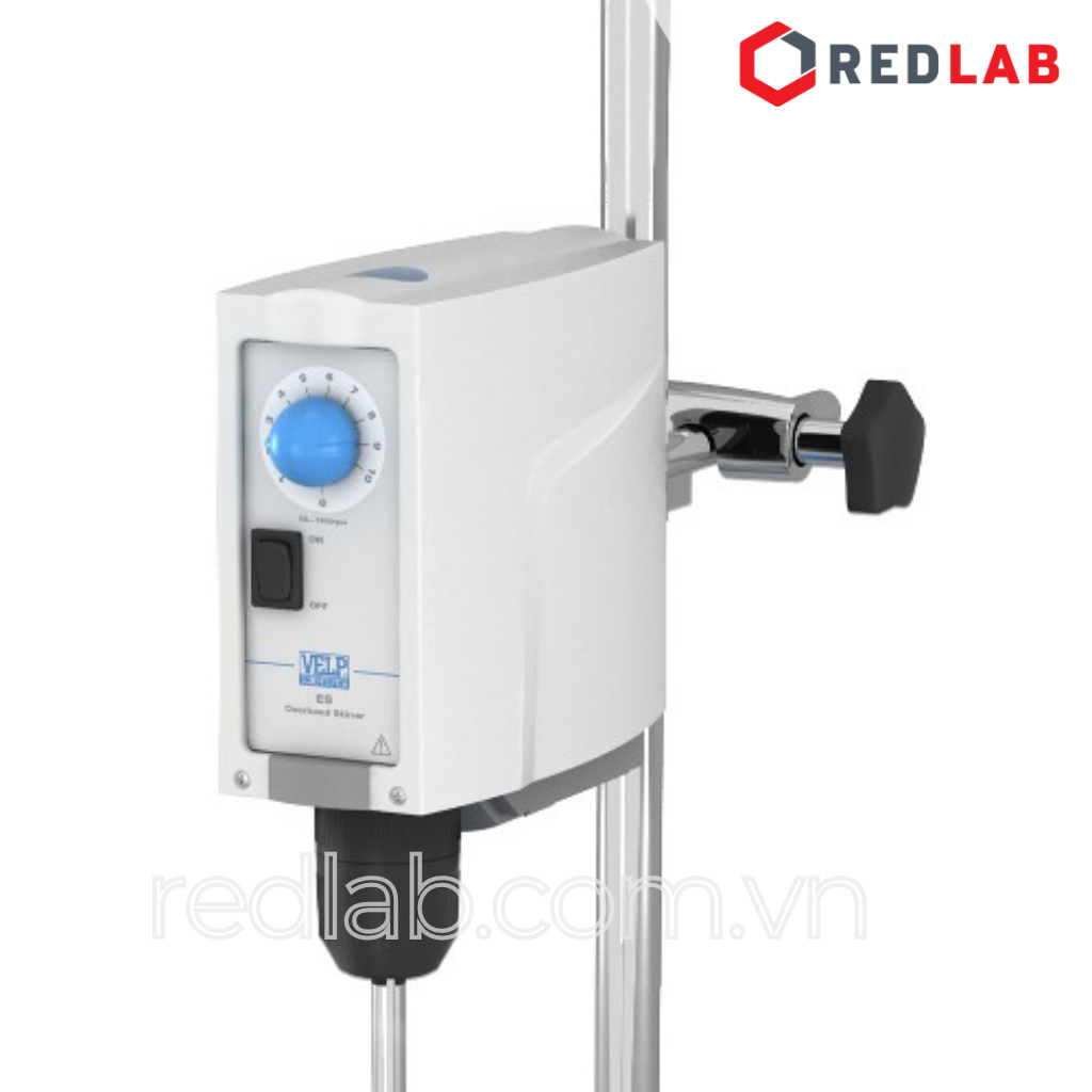 Máy khuấy cơ (khuấy cần, khuấy đũa) ES chỉ máy chính (F201A0152) hãng VELP – Ý, max 1300 vòng/phút 15 lít (H2O), có VAT