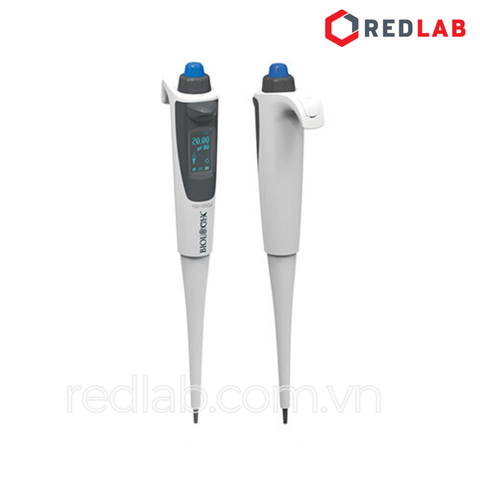 Micropipette điện tử 100-1000μl, BIOLOGIX dPette, chức năng tự hút xả, khuấy trộn, hiển thị số điện tử, có VAT - redlab