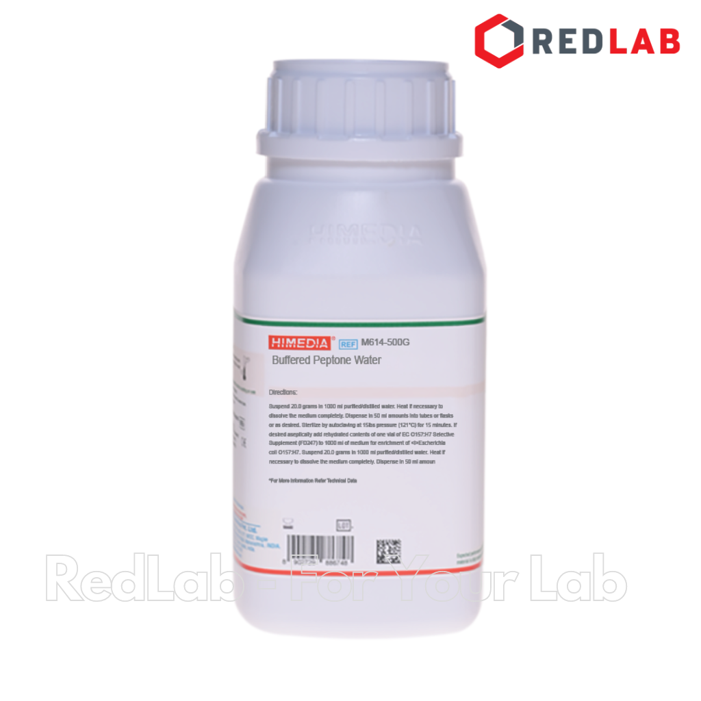 Môi trường vi sinh Buffered Peptone Water HIMEDIA Ấn Độ M614-500G, chai 500g, có VAT