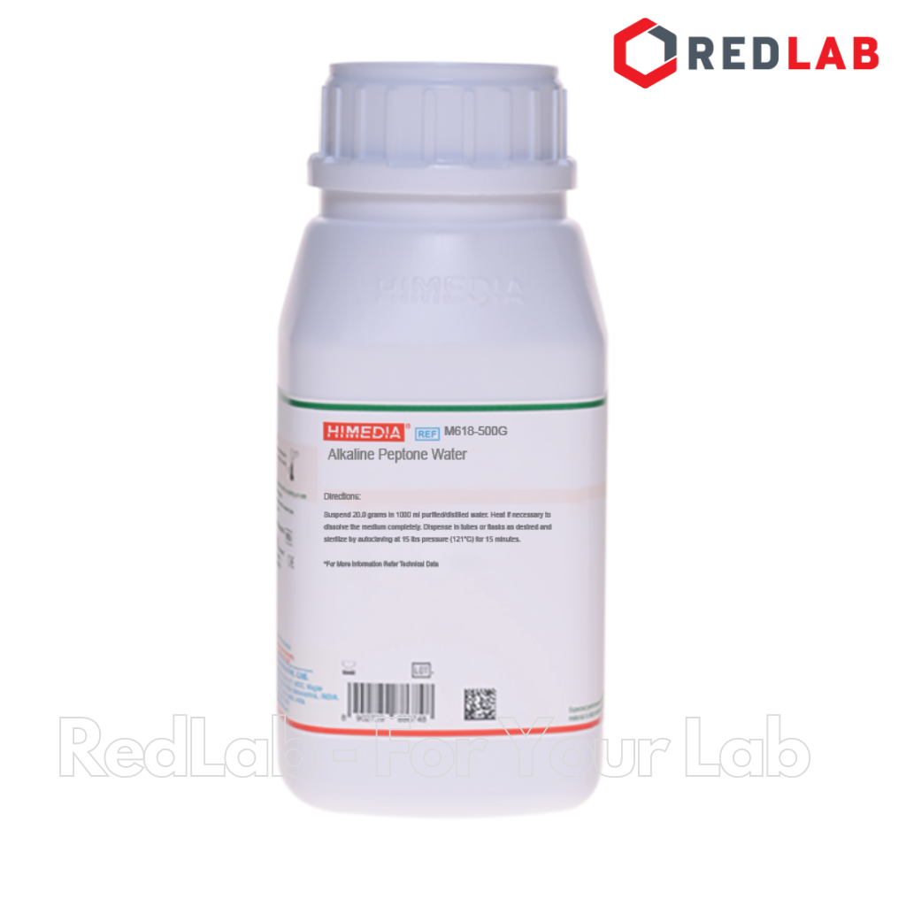 Môi trường vi sinh Alkaline Peptone Water HIMEDIA Ấn Độ M618-500G, chai 500g, có VAT