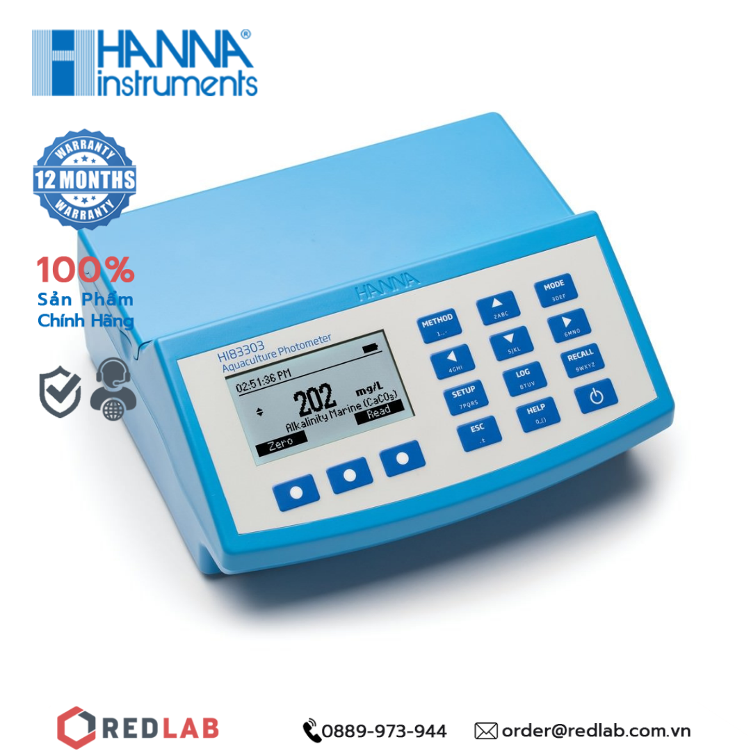 Máy đo đa chỉ tiêu nước Hanna HI83303-02, giá tốt, có VAT