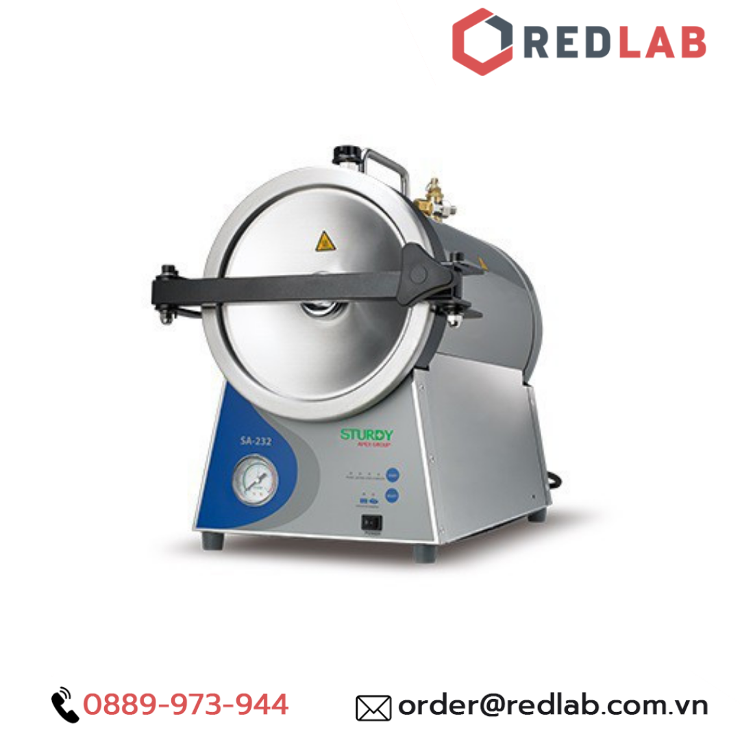 Nồi Hấp Tiệt Trùng Nằm Ngang 16Lít SA-232 STURDY, giá tốt, có VAT