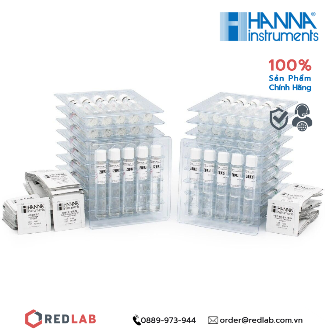 Thuốc thử Nito tổng Thang Thấp dùng cho máy đo Hanna HI93767A-50