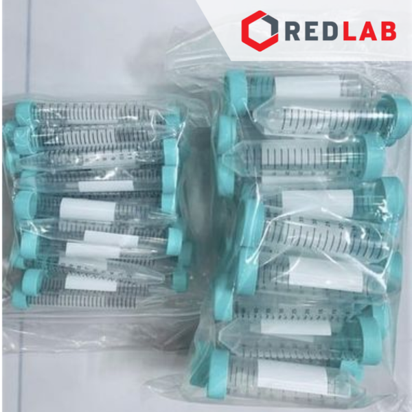 [Gói 50 cái] Ống ly tâm nhựa, falcon tiệt trùng 15ml hãng NEST- 601052, không chứa RNase & DNase, pyrogenic, có VAT
