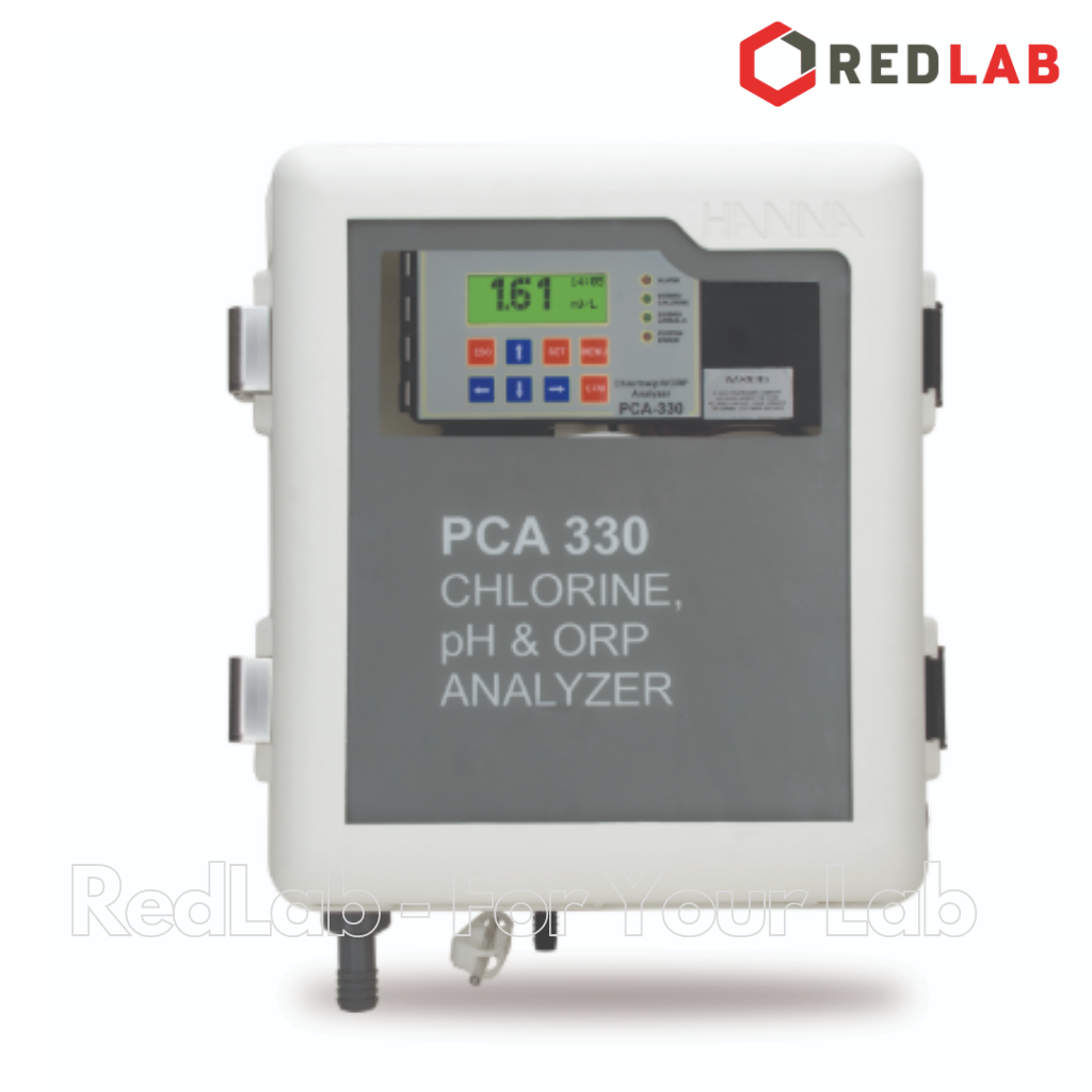 Máy Phân Tích Và Kiểm Soát Clo, pH, ORP Và Nhiệt Độ Hanna PCA330-2, giá tốt, có VAT