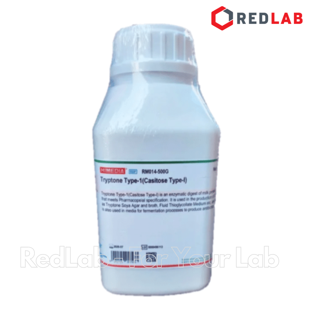 Môi trường vi sinh Tryptone Type-I (Casitose Type-I) HIMEDIA Ấn Độ RM014-500G, chai 500g, có VAT