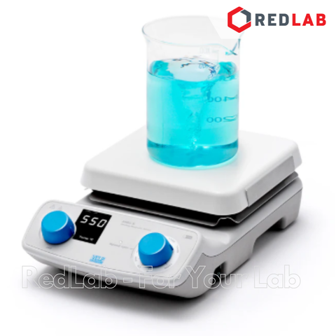 Máy khuấy từ gia nhiệt AREC.X 7 (SA20500554) hãng VELP - Ý, kèm đầu dò Pt100, max 1500 vòng/phút 550°C 15 lít (H2O), có VAT