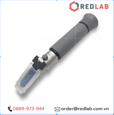 Khúc xạ kế đo độ ngọt 0-18% Brix TRANS Instruments - Singapore RBX0018 ATC, đo độ đường dung dịch, trái cây, có VAT - redlab