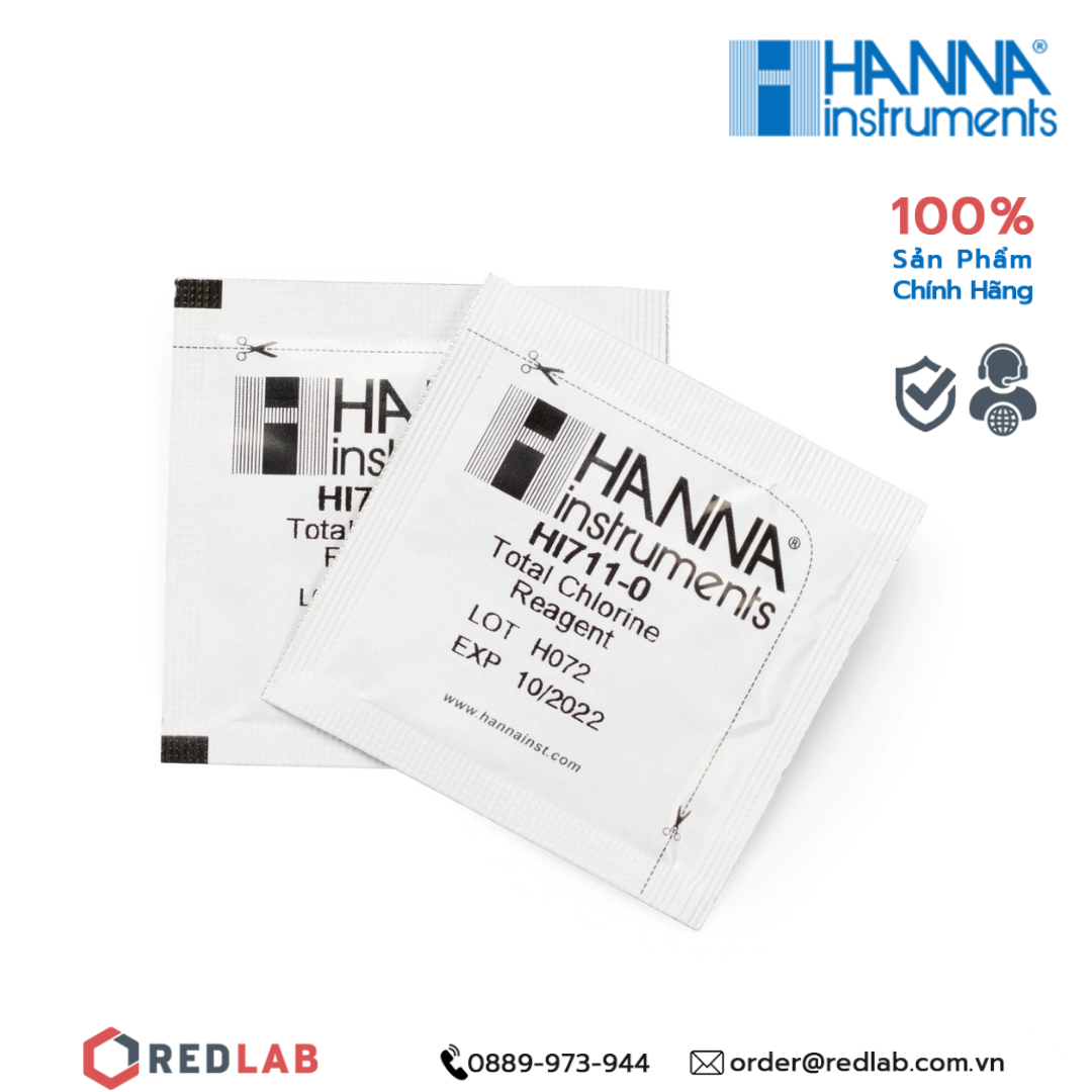  Thuốc thử Clo tổng dùng cho máy đo Hanna HI711-25 