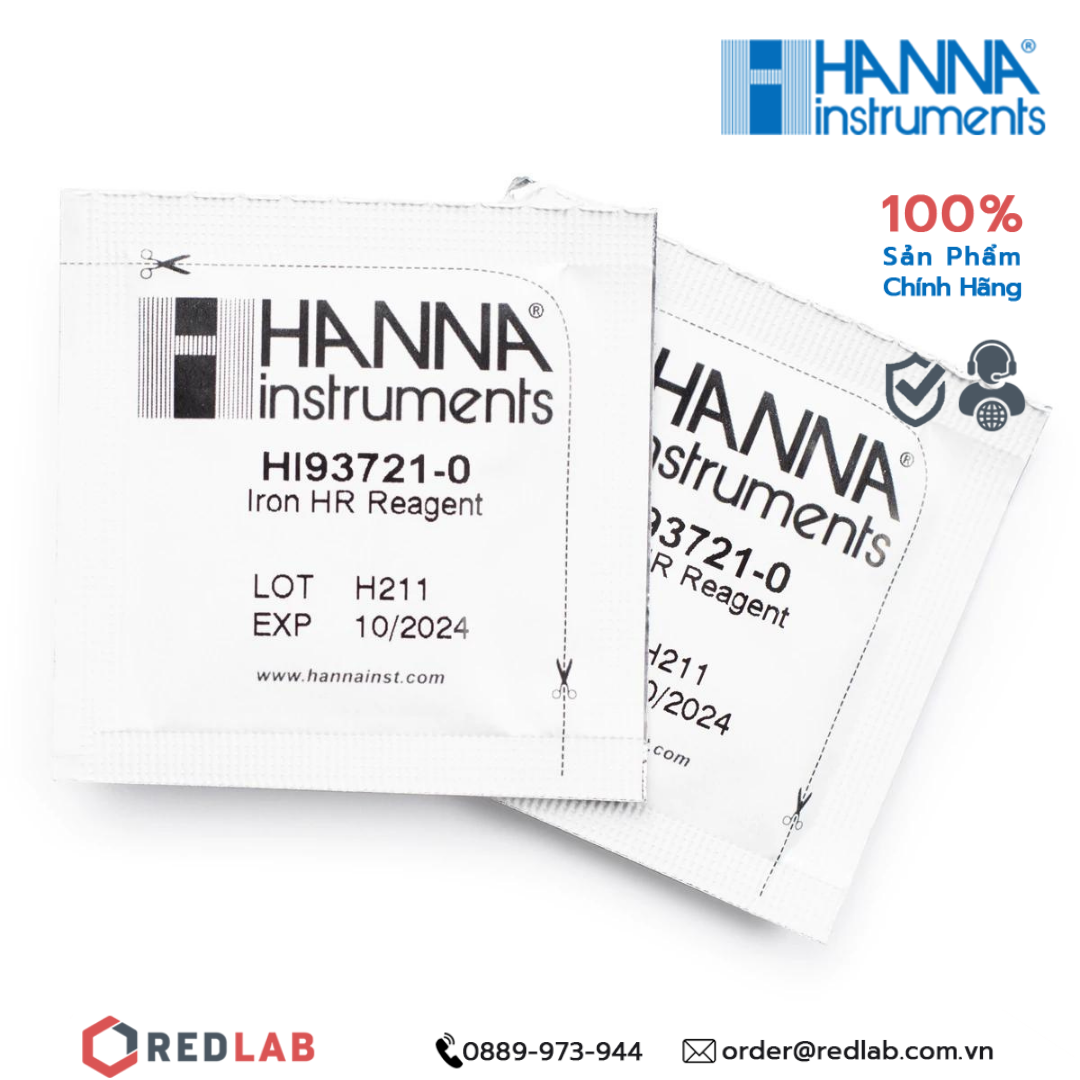  Thuốc thử đo sắt dùng với máy đo Hanna HI93721-01 