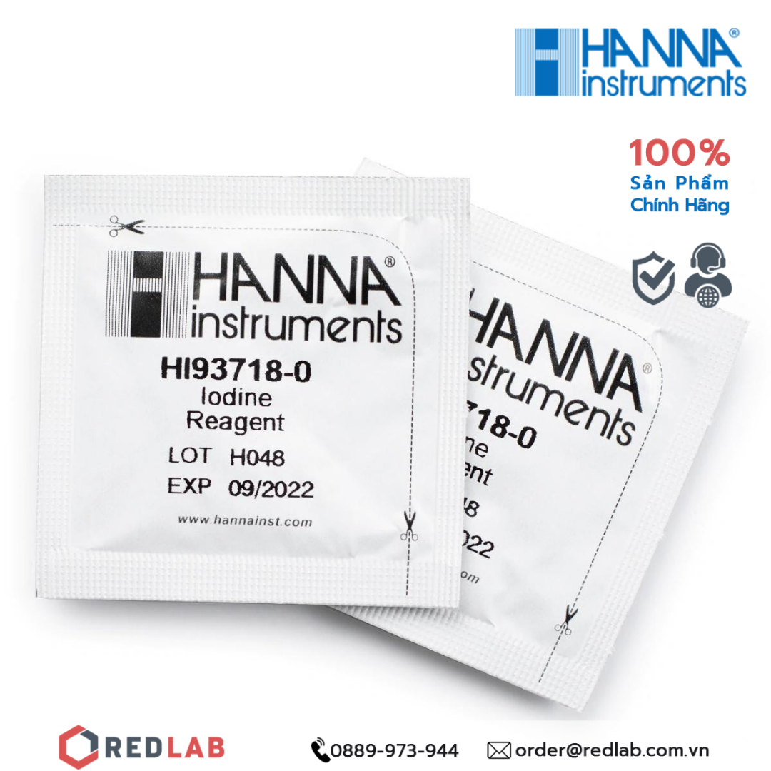  Thuốc thử Iot dùng cho máy đo quang Hanna HI93718-01 