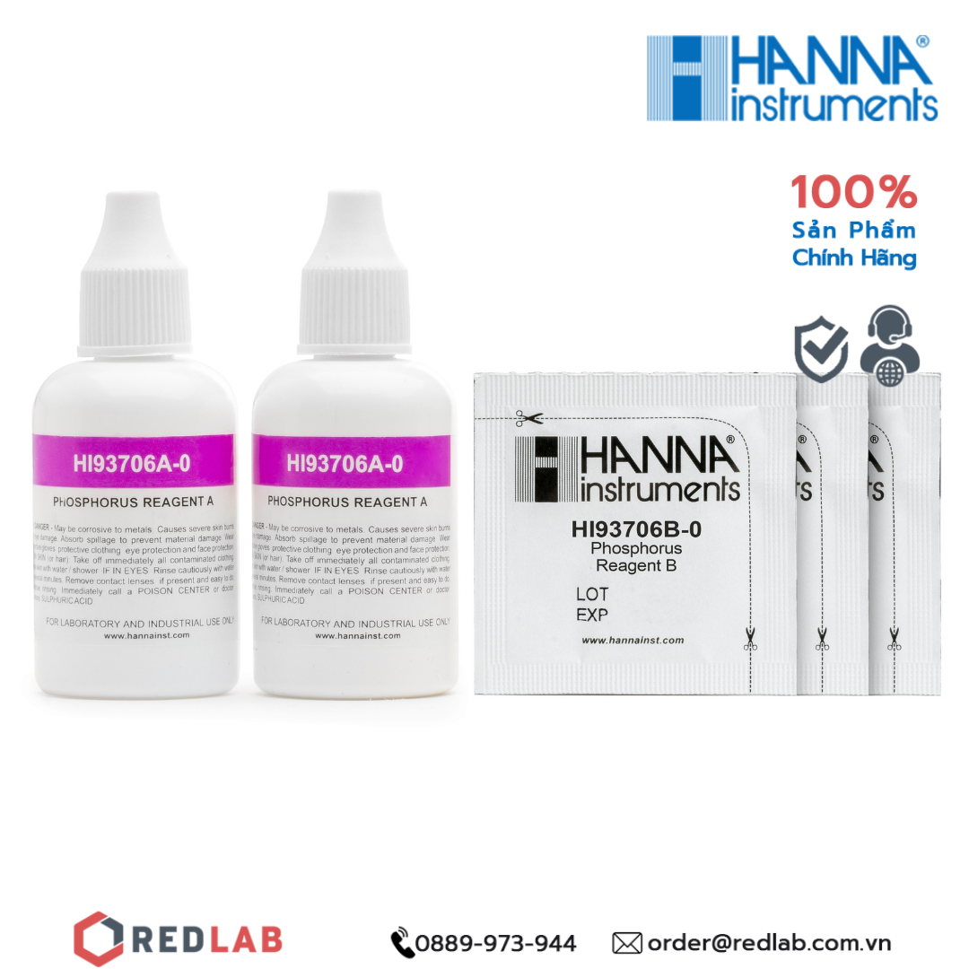  Thuốc thử Photpho dùng cho máy đo Hanna HI93706-01 