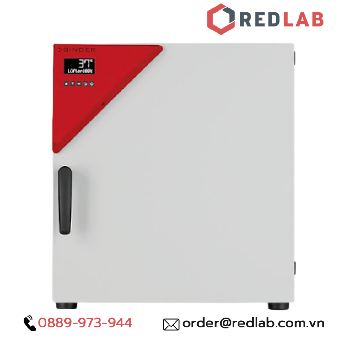 Tủ ấm đối lưu tự nhiên 57 lít BD 56 (9010-0323) hãng BINDER, nhiệt độ môi trường +5°C đến 100°C, có VAT