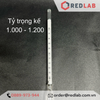 Tỷ trọng kế 1.000-1.200 : 0.002 g/ml Tp 20°C hãng Alla, Hydrometer code 3020FG100/20-QP, có VAT