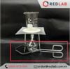 Kẹp cốc đốt ONELAB dài 26cm, khẩu độ 4-11cm, inox bọc nhựa chống trượt, kẹp beaker, chén nung thí nghiệm, có VAT