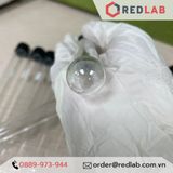  [Set 10 cái] Ống nghiệm BIOHALL có Nắp vặn đen PP, thuỷ tinh Boro 3.3 chịu nhiệt cao, nhiều kích thước, có VAT 