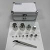 Bộ quả cân F1 (1g-200g) 11 quả Changzhou China (gồm 1 2 2* 5 10 20 20* 50 100 200 200* nhíp, khăn lau), có VAT