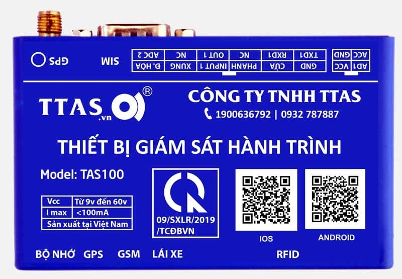  Thiết bị giám sát hành trình hợp chuẩn BGT 