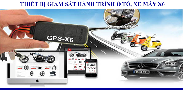 thiết bị định vị xe x6