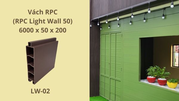  Thanh tường siêu nhẹ RPC LW-02 