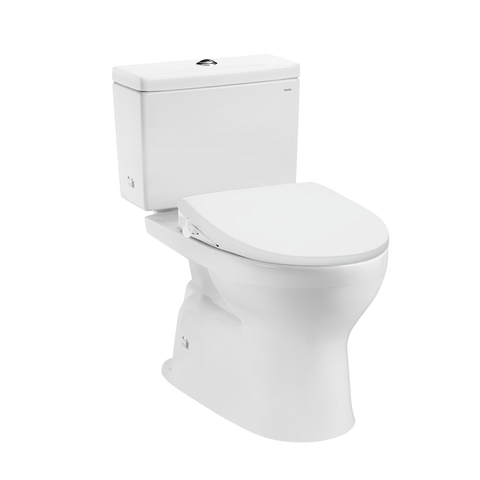  Bàn cầu hai khối CS302DE4 kèm nắp rửa ECOWASHER TCW1211A 