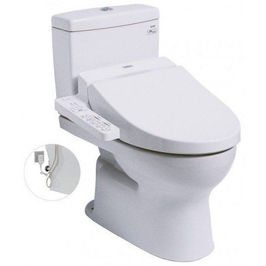  Bàn cầu hai khối nắp rửa WASHLET C2 CS320DRW16 