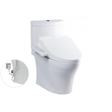  Bàn cầu hai khối, kèm nắp rửa điện tử WASHLET dòng C2 - TCF6631A (220V) 