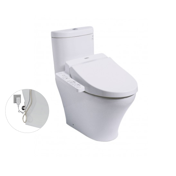  Bàn cầu hai khối nắp rửa WASHLET C2 CS818DW7 