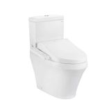  Bàn cầu hai khối CS986CGW17#XW, kèm nắp rửa điện tử WASHLET (loại giấu dây) dòng C2 - TCF23460AAA (220V) 