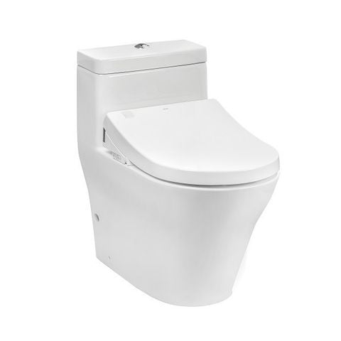  Bàn cầu một khối kèm nắp rửa điện tử WASHLET dòng S7 -  CW166RB/TCW09S/T53P100VR 