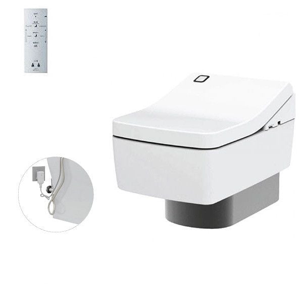  Bàn cầu treo tường RENESSE, nắp rửa điện tử WASHLET TCF403EA CW512YR#W
7EE0007
TCF403EA#NW1 