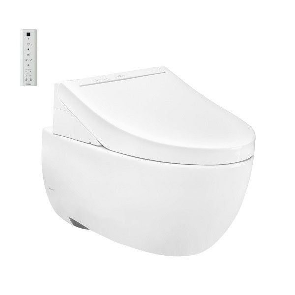  Bàn cầu treo tường LP Series thế hệ mới, kèm nắp rửa điện tử WASHLET dòng C5 - TCF24410AAA 