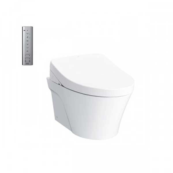  Bàn cầu treo tường giấu dây Avante thế hệ mới, kèm nắp rửa điện tử WASHLET dòng S7 - TCF4911EZ 