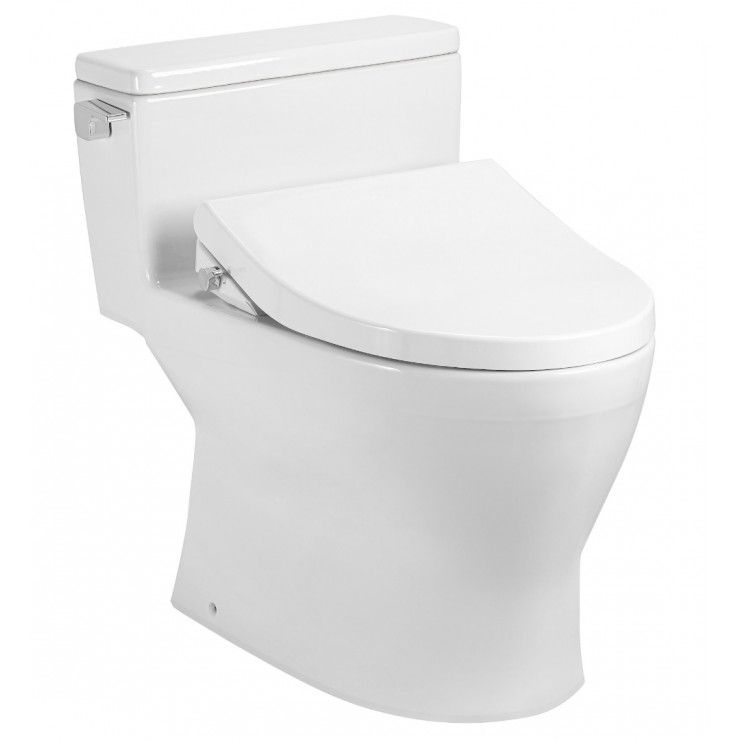  Bàn cầu một khối MS188VKE4, kèm vòi rửa nước lạnh TCW1211A 