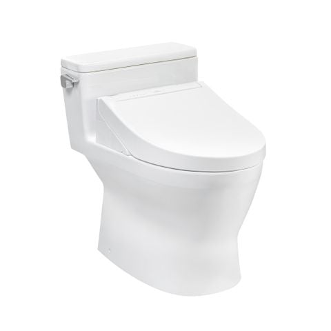  Bàn cầu 1 khối kết hợp nắp rửa điện tử WASHLET dòng C5 MS188VKW14#XW/T53P100VR 