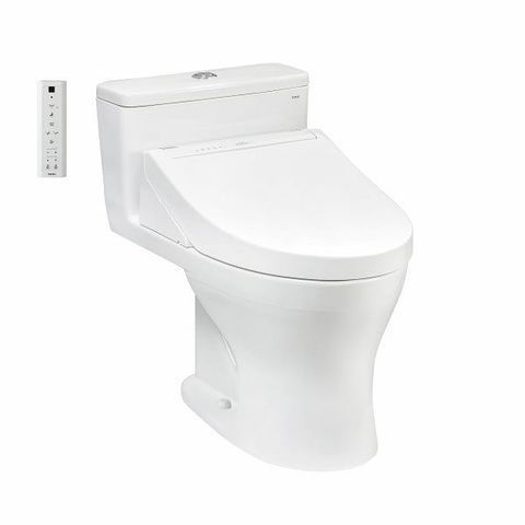  Bàn cầu một khối MS855CDW15, kèm nắp rửa điện tử WASHLET (loại giấu dây) dòng C5 - TCF24460AAA (220V) 