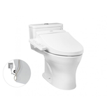  Bàn cầu một khối, kèm nắp rửa điện tử WASHLET dòng C2 - TCF6631A (220V) 